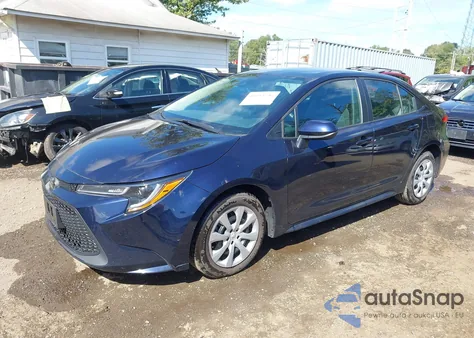 2022 Toyota Corolla Le из США, поврежденный, VIN 5YFEPMAE5NP351681